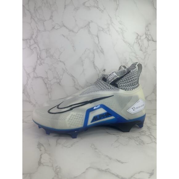 Men's Nike Alpha Menace Elite 3 Ghost White Football Cleats CT6648-102 Size 11 - Picture 3 of 6